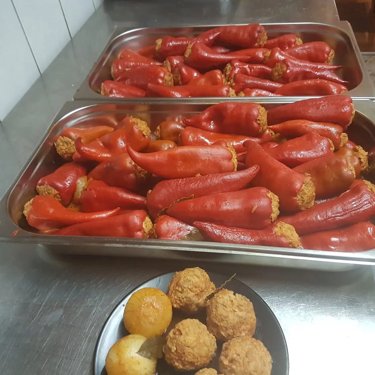 Gefüllte Paprika