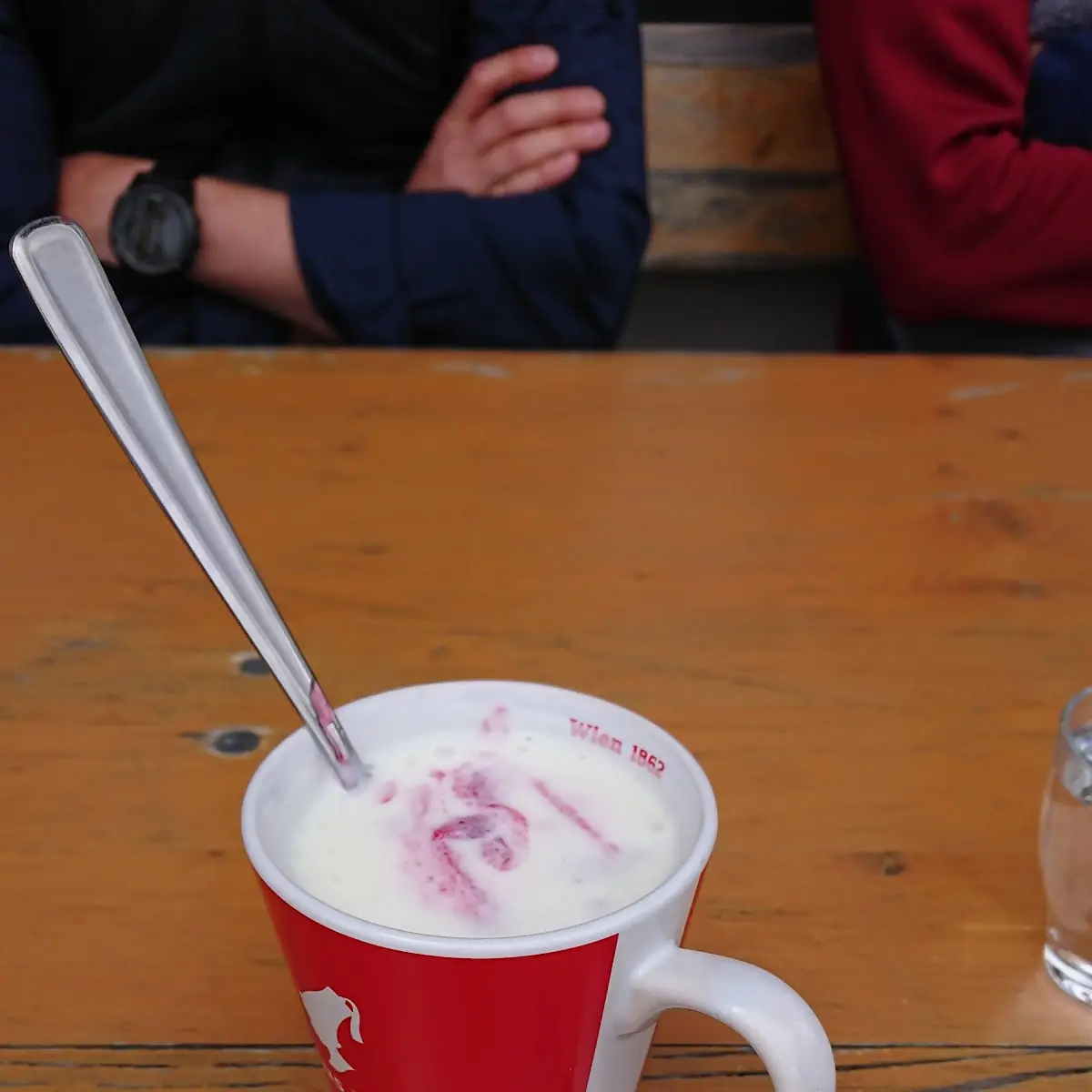 Buttermilch Mit Preiselbeeren