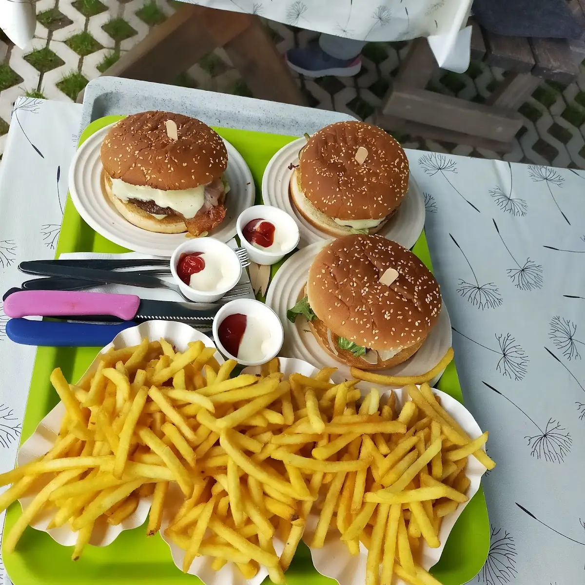 Veggie Burger E Patate Fritte