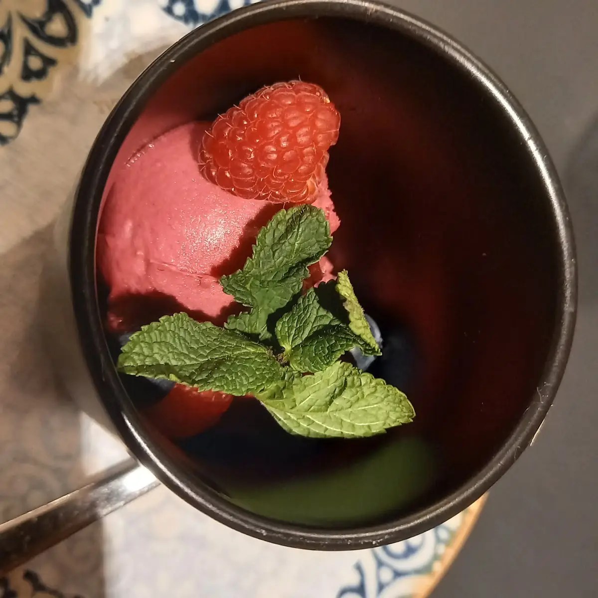 Himbeersoufflé