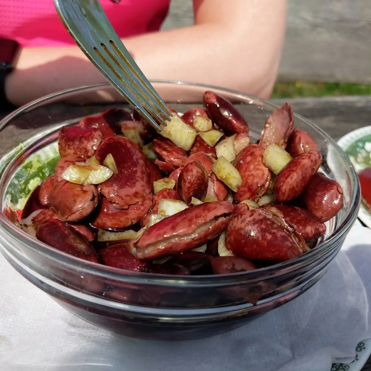 Custom Bean Salad with Pumpkin Seed Oil