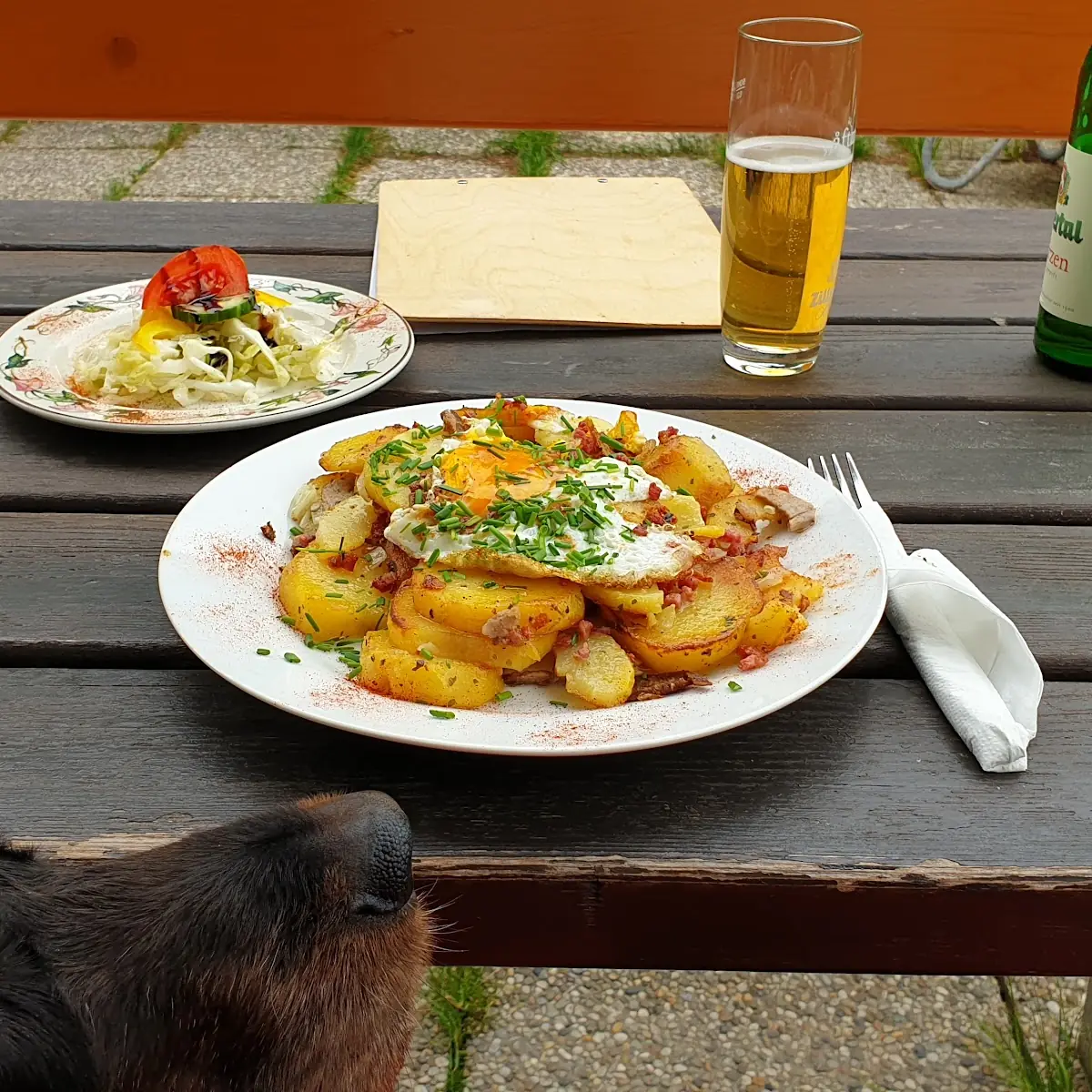 Tiroler Gröstl Mit Spiegelei