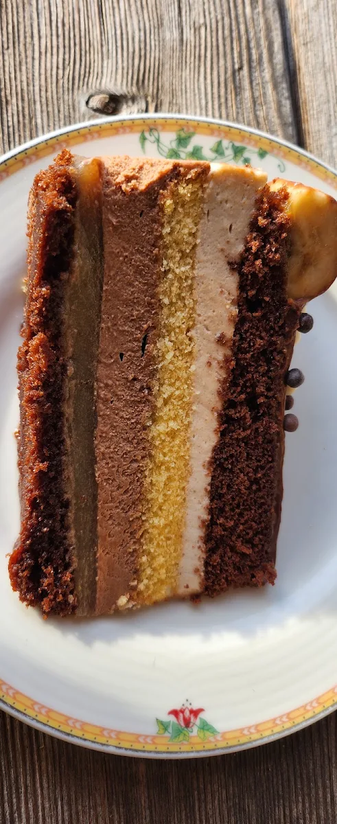 Schoko-banane-torte