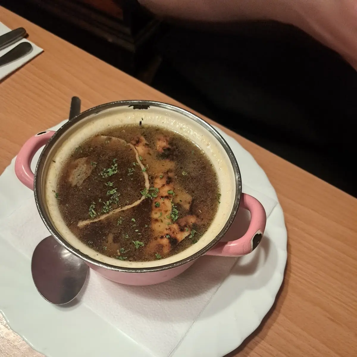 Leberknödelsuppe