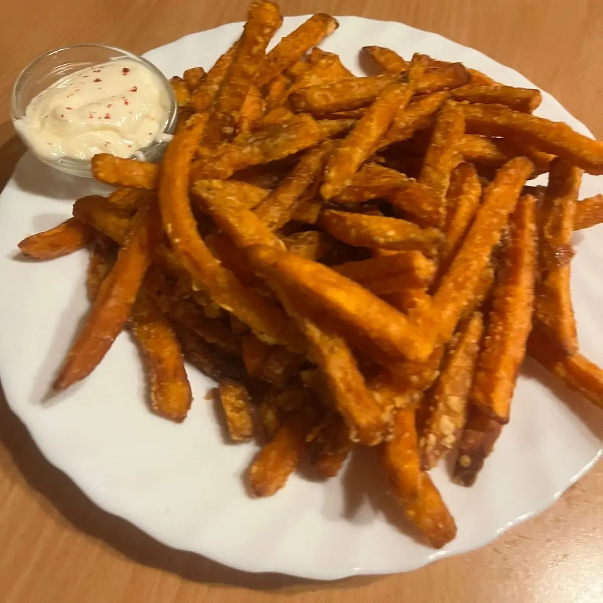 Süßkartoffel-pommes