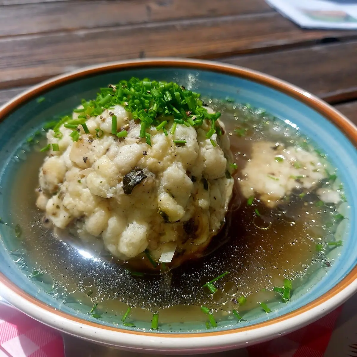 Speckknödelsuppe