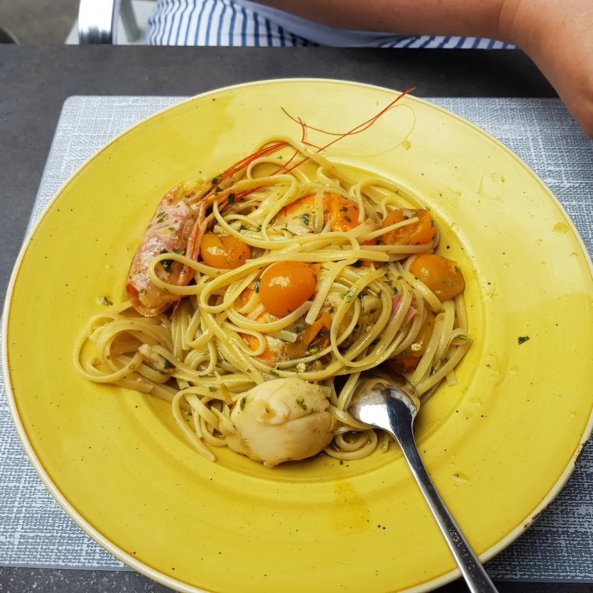 Linguine Con Scampi