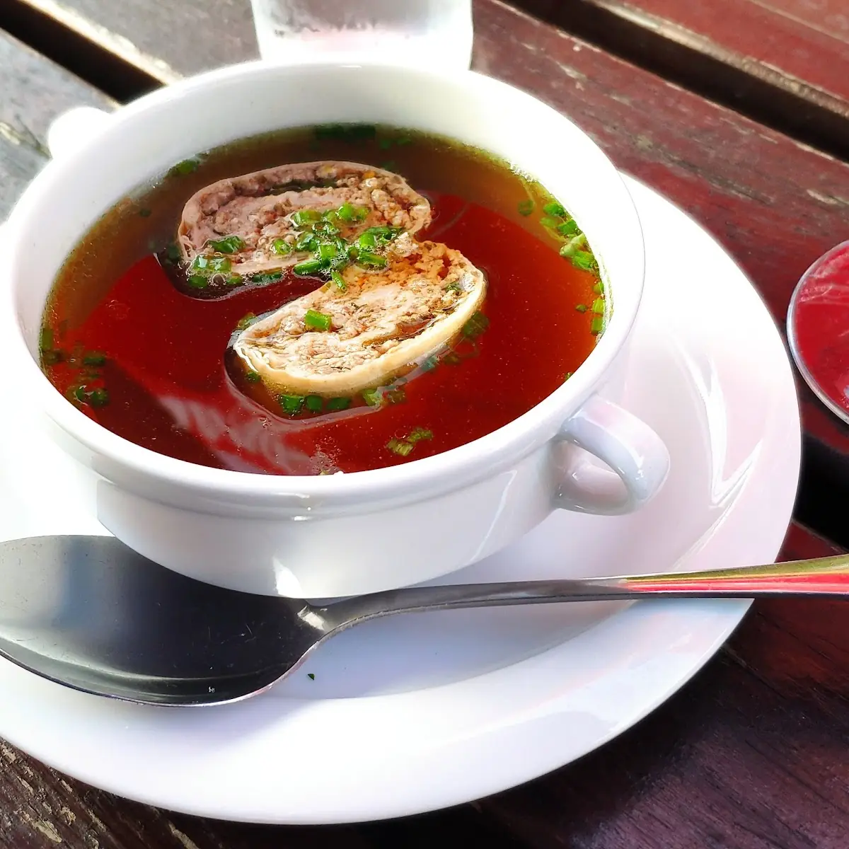 Fleischstrudelsuppe