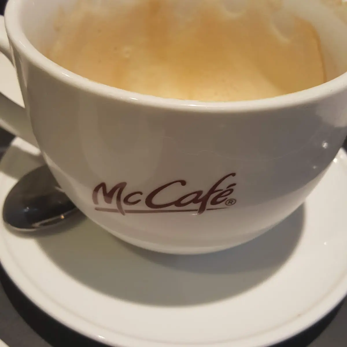 Mc Cafe Sehr Großer Cappuccino