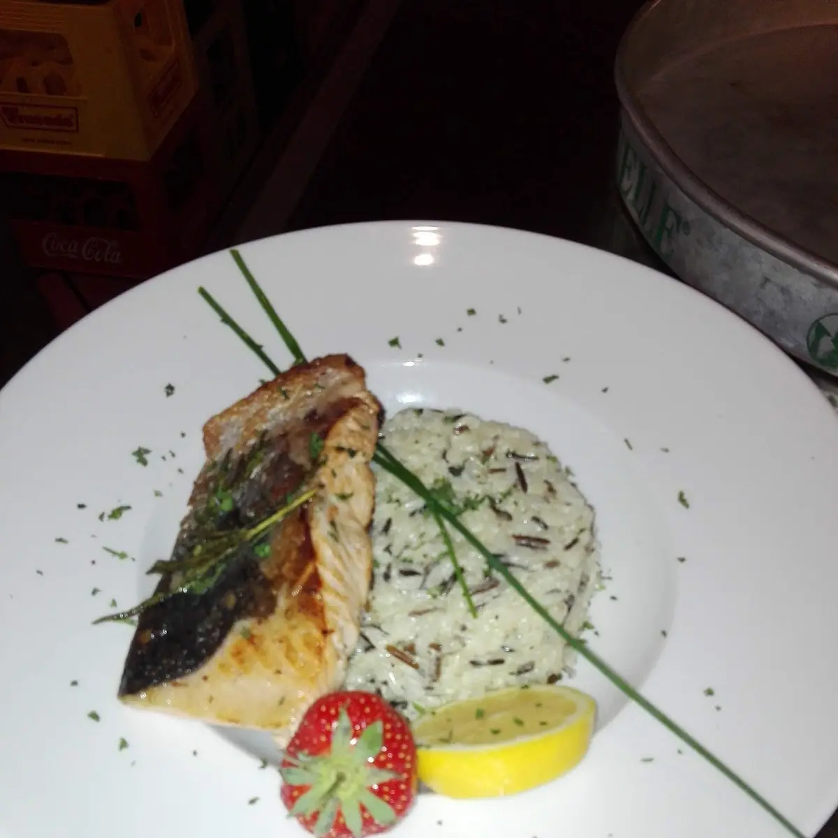 Lachs Mit Wildreis