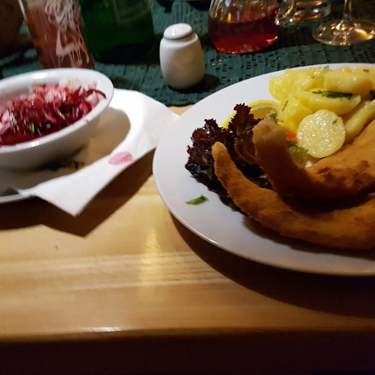 Seelachs Gebacken