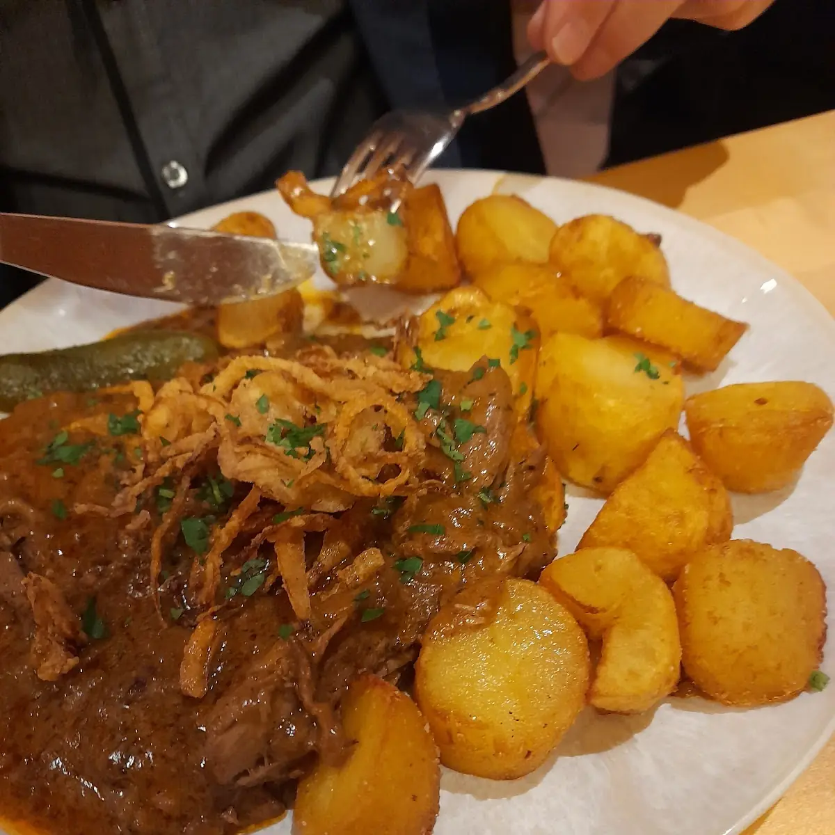 Zwiebelrostbraten