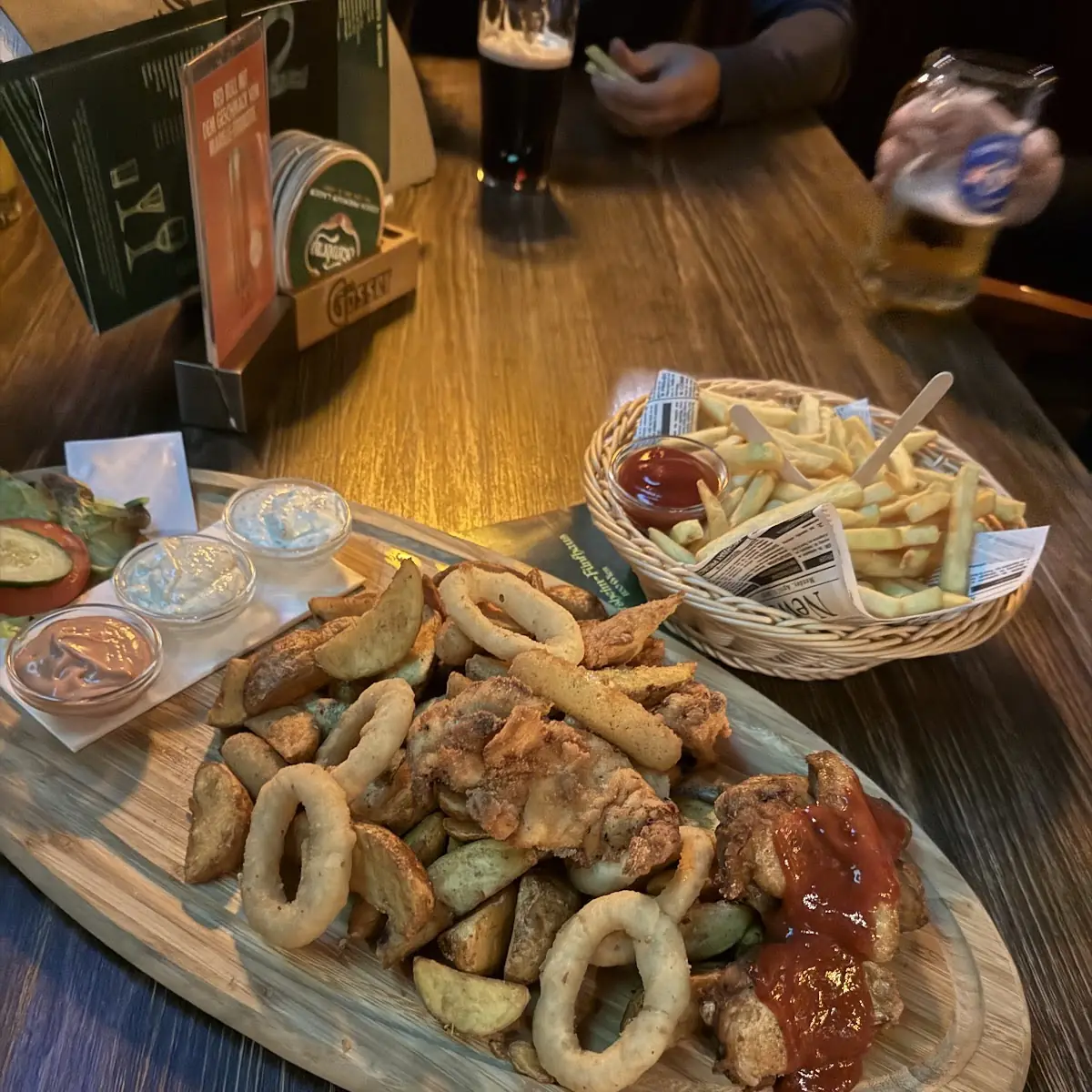 Fingerfood Platte, The Golden Harp Irish Pub Rudolfsheim-Fünfhaus