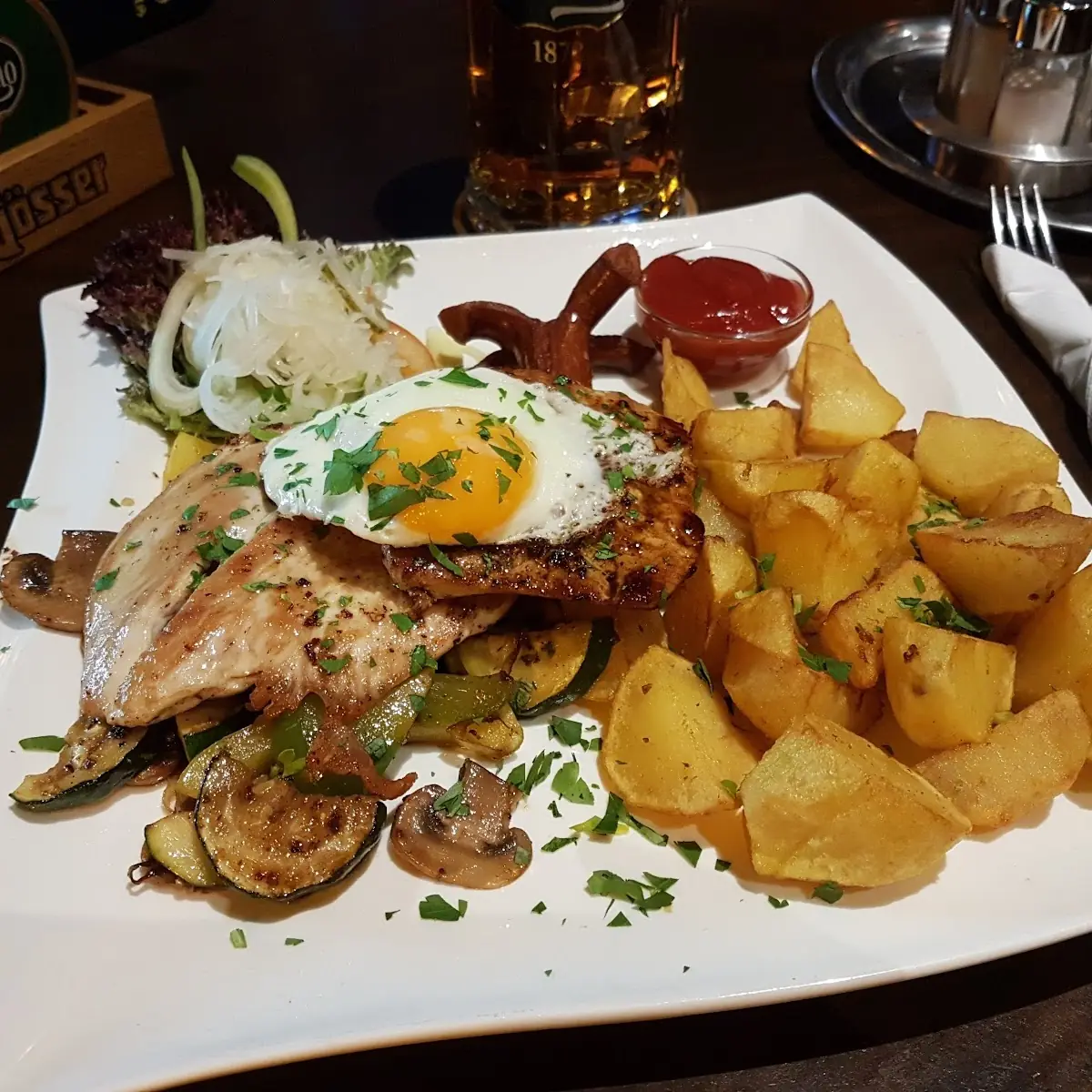 Grillteller, The Golden Harp Irish Pub Rudolfsheim-Fünfhaus