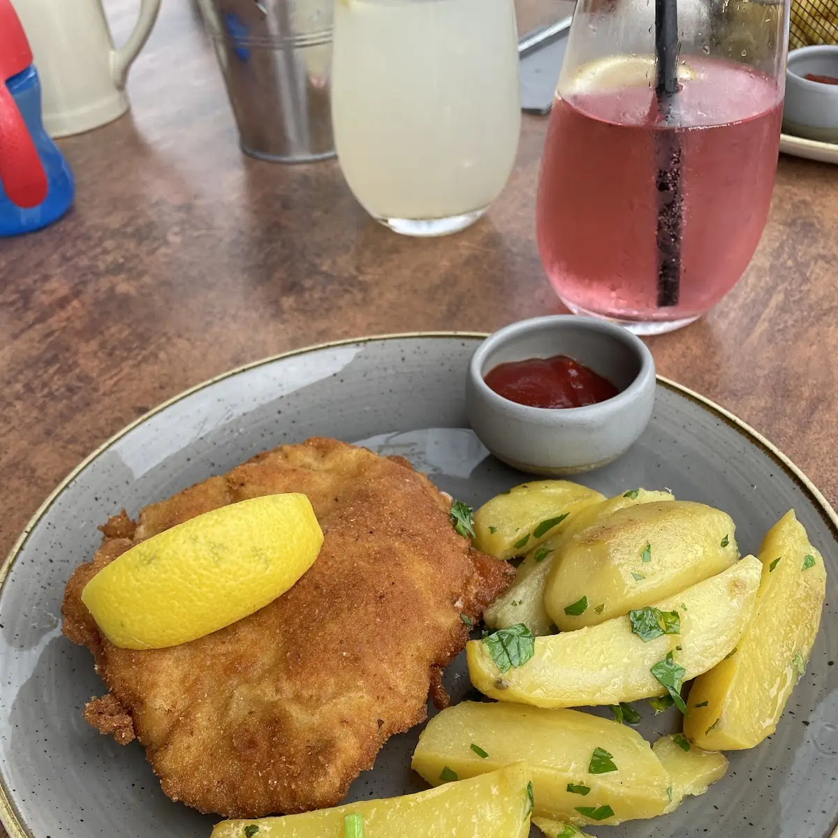 Cordon Bleu Mit Kartoffeln