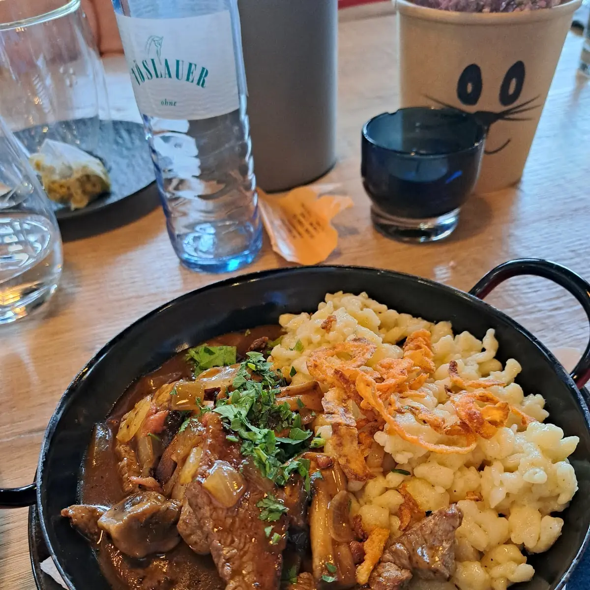 Käsespätzle Im Pfandl Vegetarisch