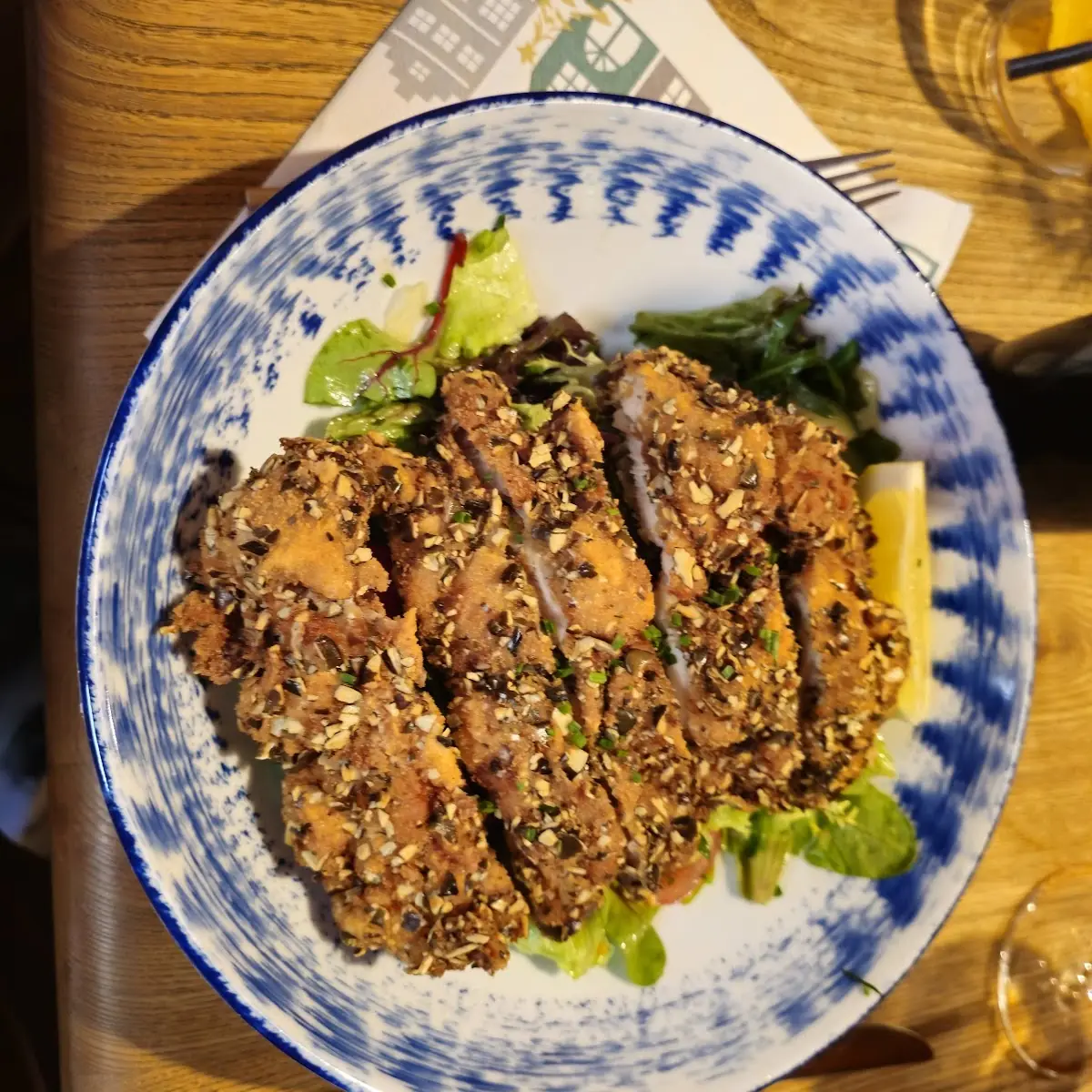 Backhendlsalat
