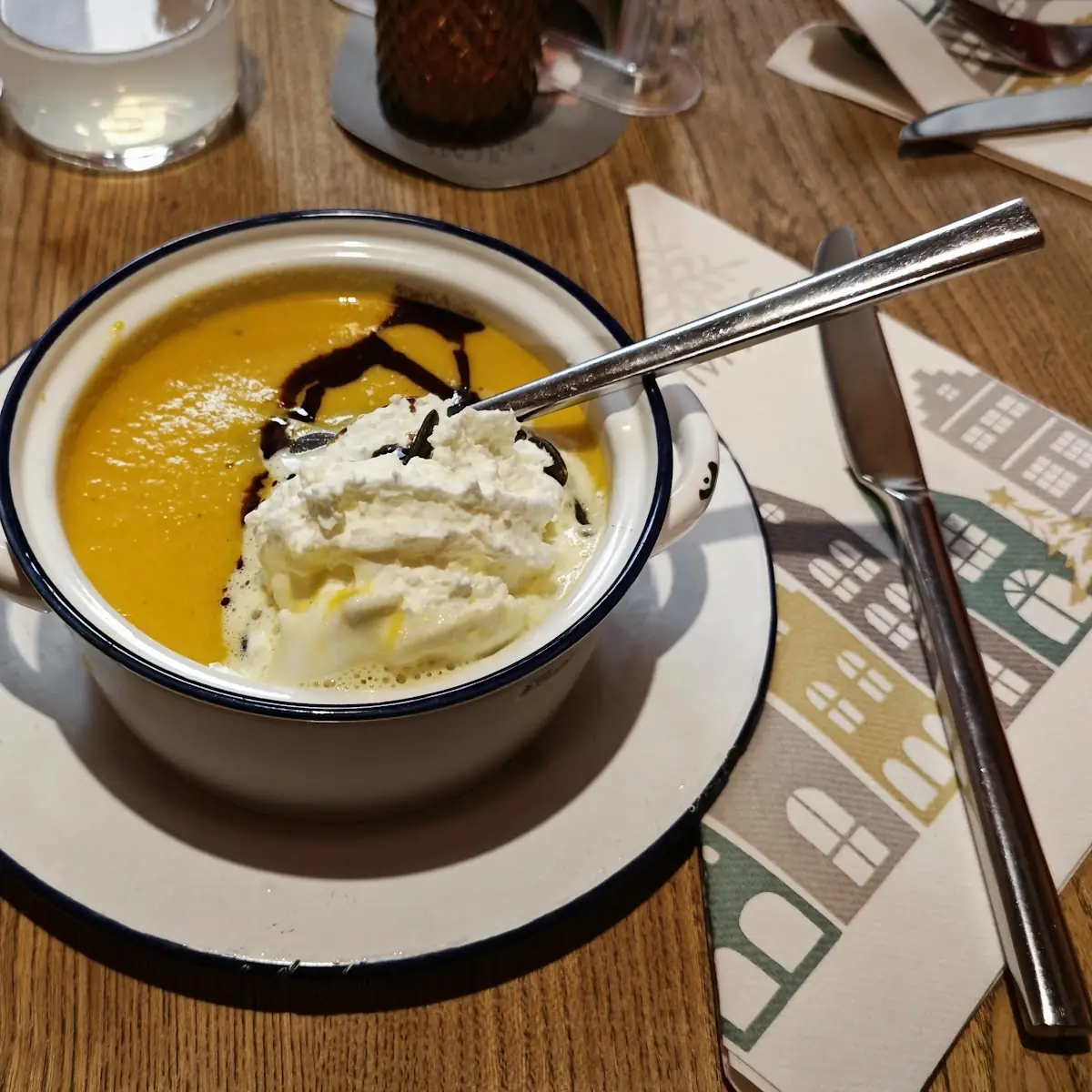 Kürbiscremesuppe