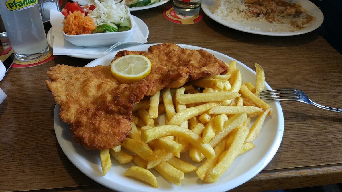 Gordon Bleu Mit Pommes Frites