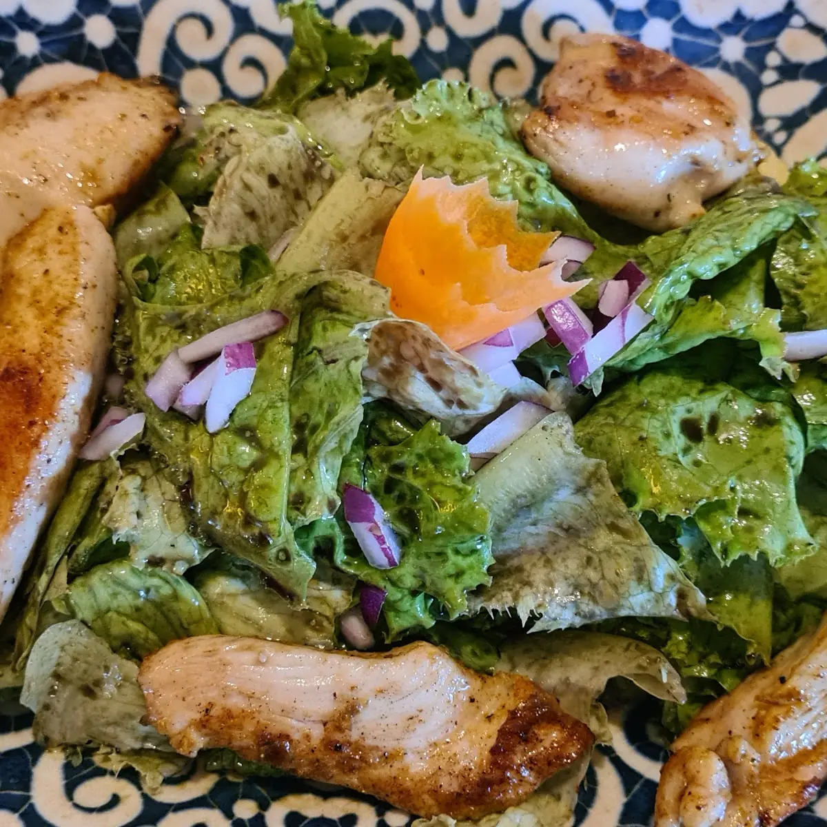Grillhendlsalat