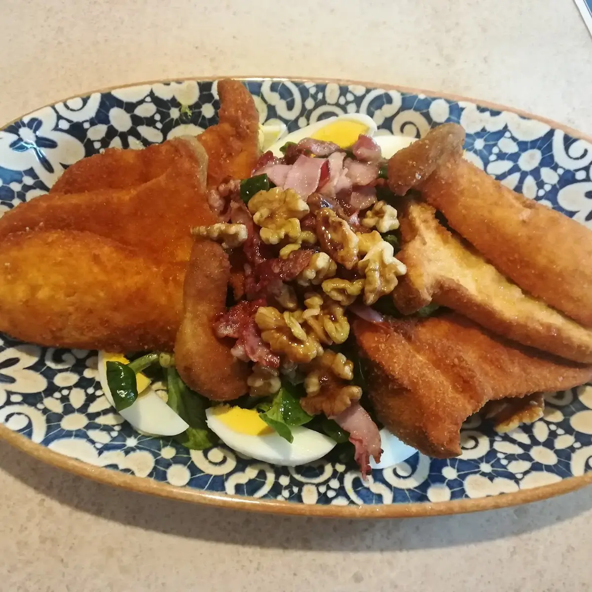 Panierte Kräuterseitlinge