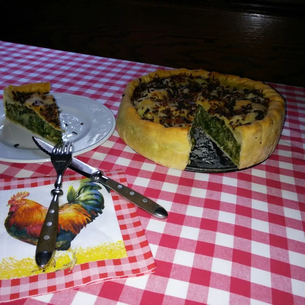 Mangoldtorte