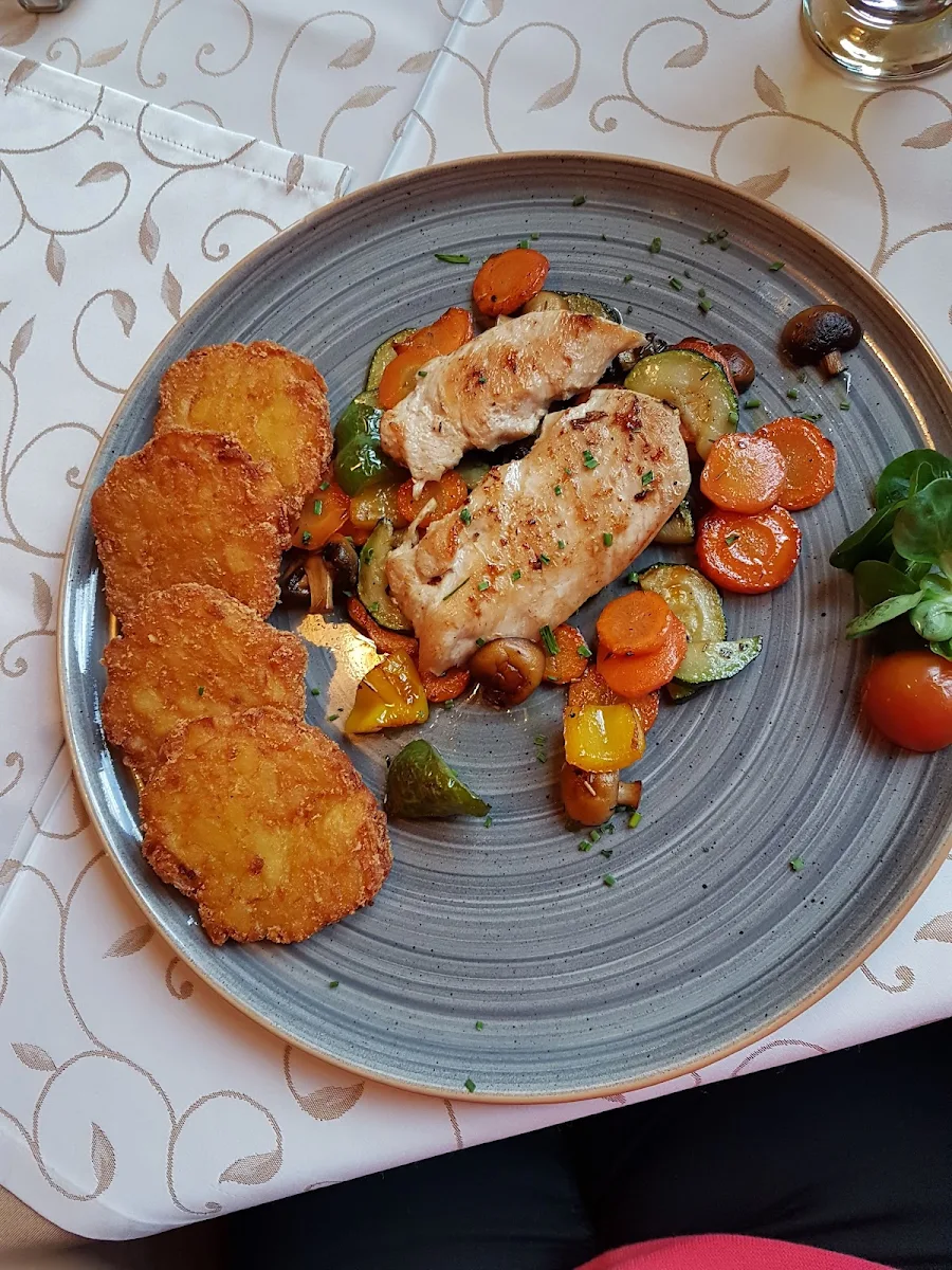 Grillgemüse Röstis Putenbrust