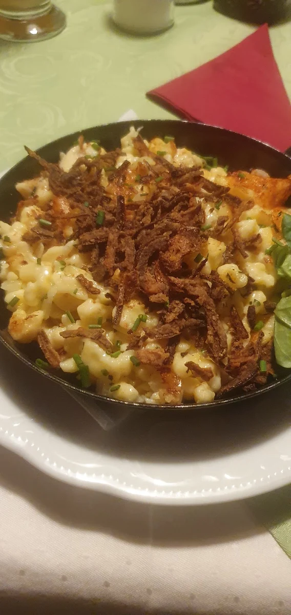 Käsespätzle Mit Röstzwiebeln