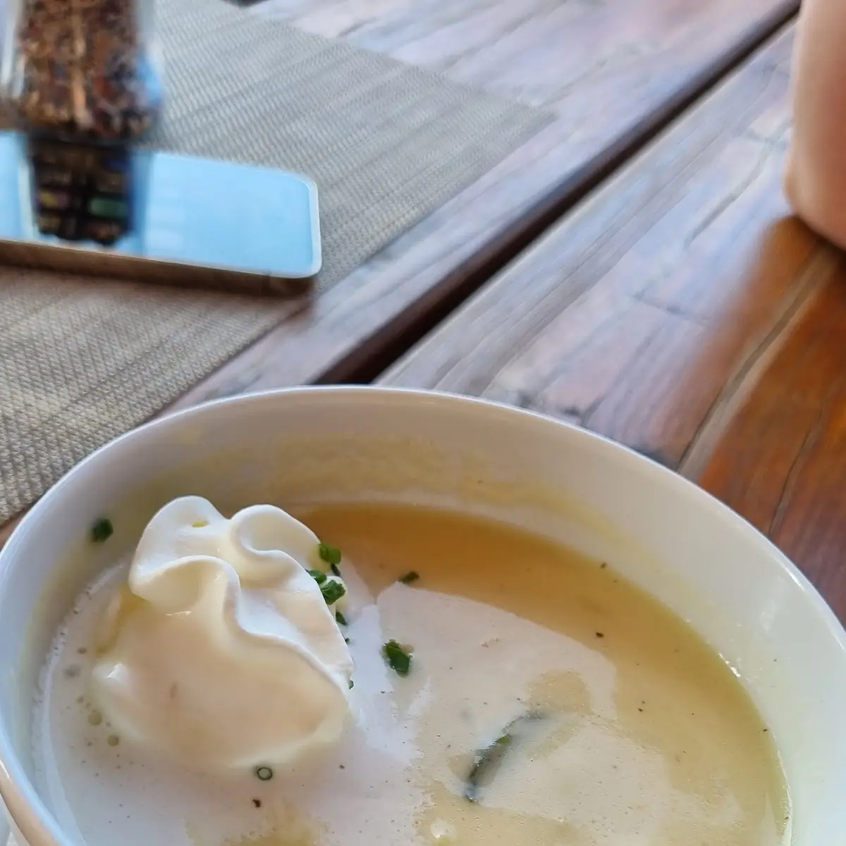 Spargelsuppe