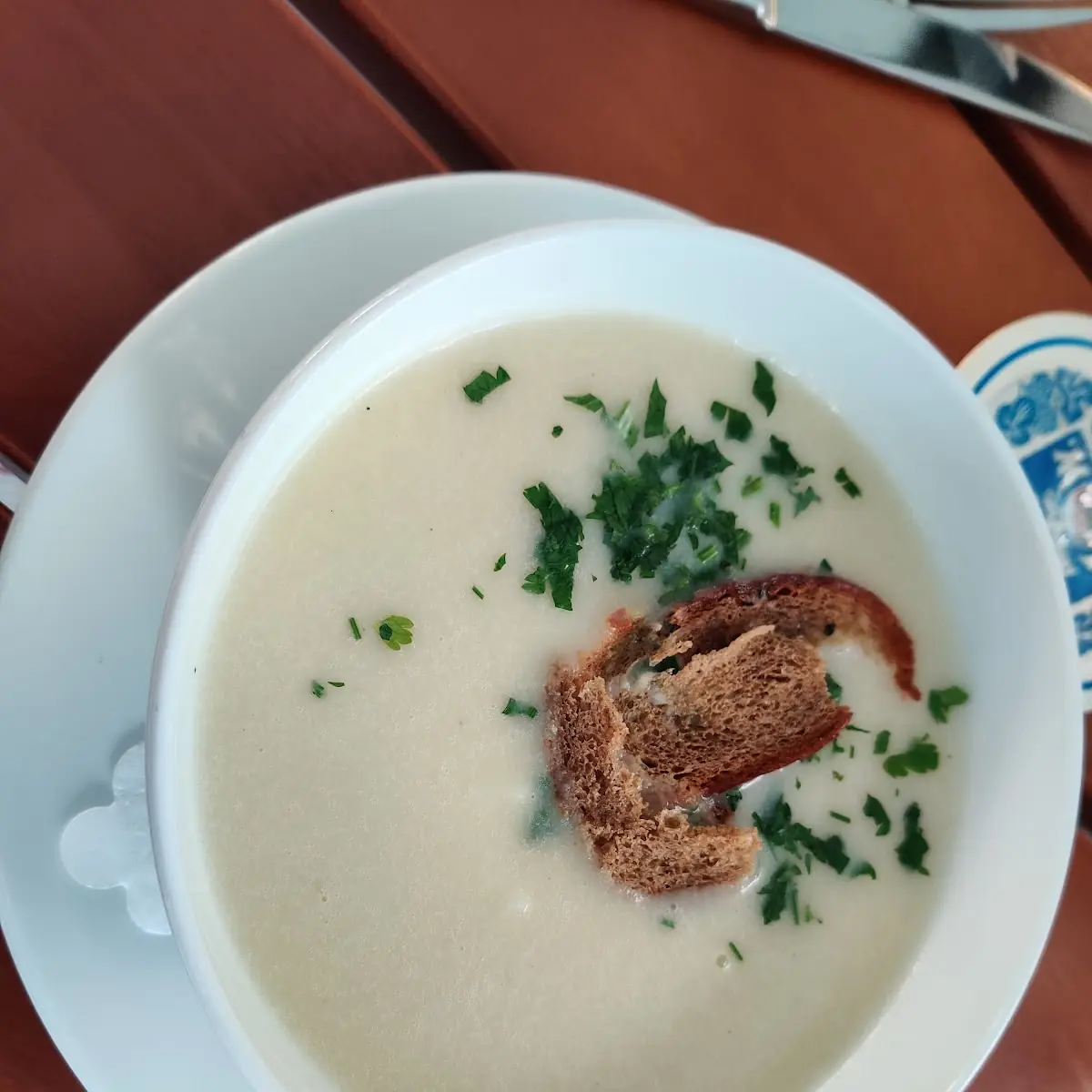 Karfiolsuppe Tagessuppe