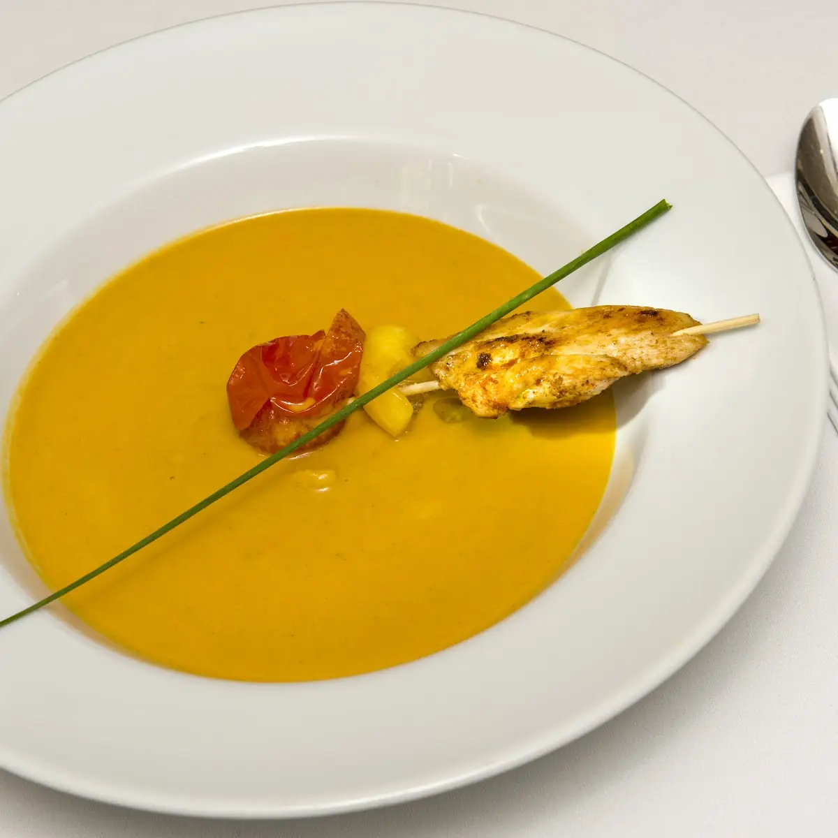 Hokkaido-kürbis-cremesuppe