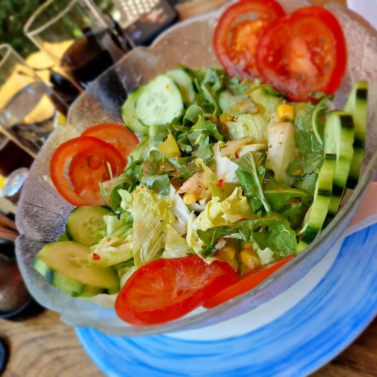 Salatschüssel Großer Gemischter Salat