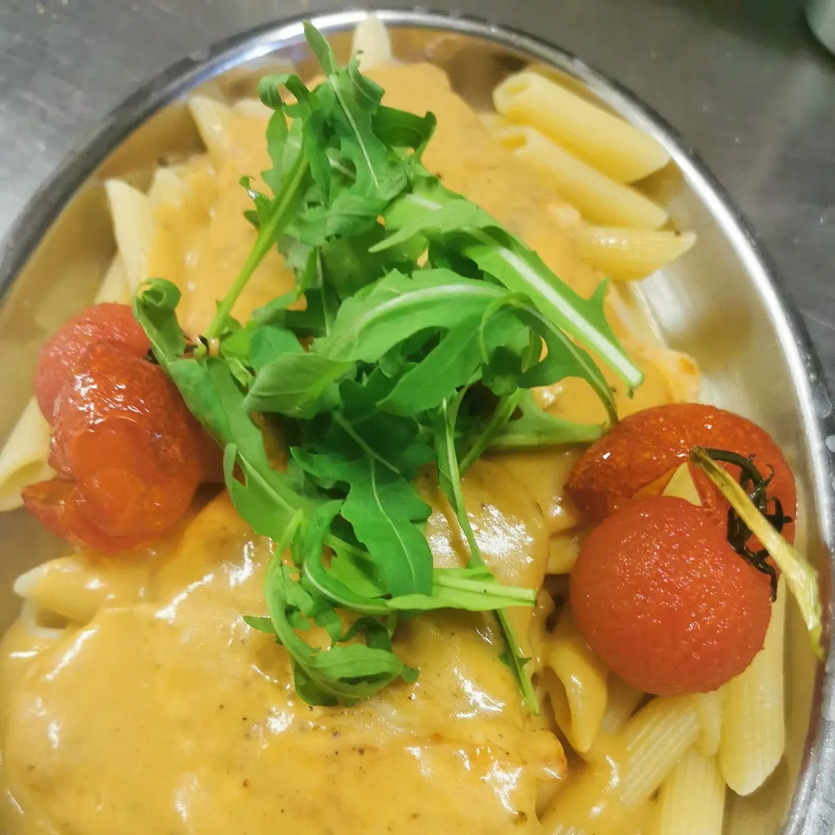Hühnerfilet Im Cognacrahmsauce