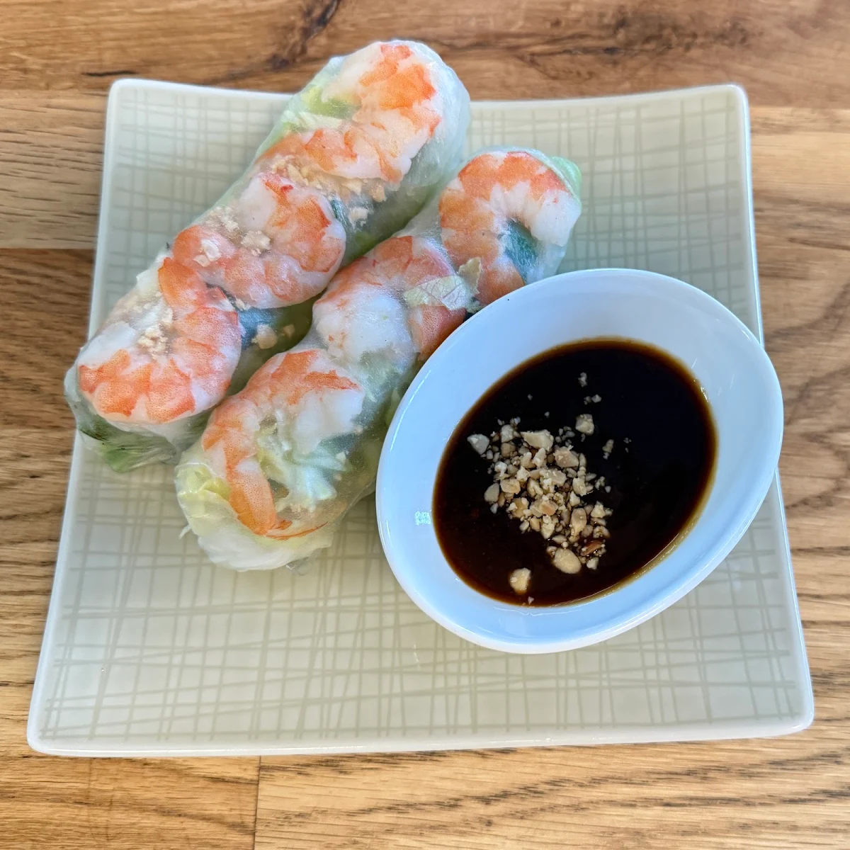 Goi Cuon Fresh Summer Rolls with Shrimps