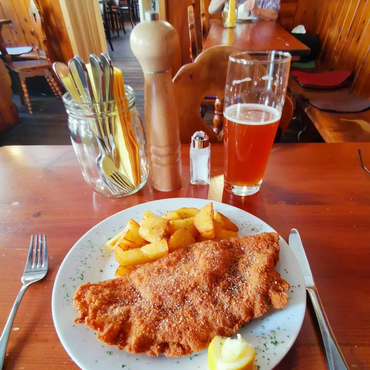 Cordon Bleu Mit Braterdäpfeln