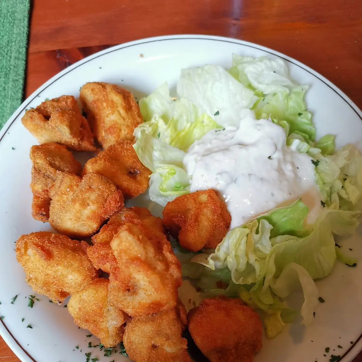 Gebackene Champignons Mit Sauce Tartare