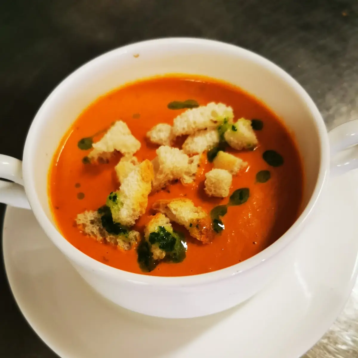 Karotten-ingwer Suppe