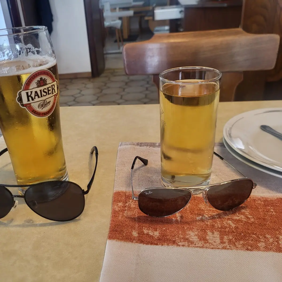 Beer and Apple Juice