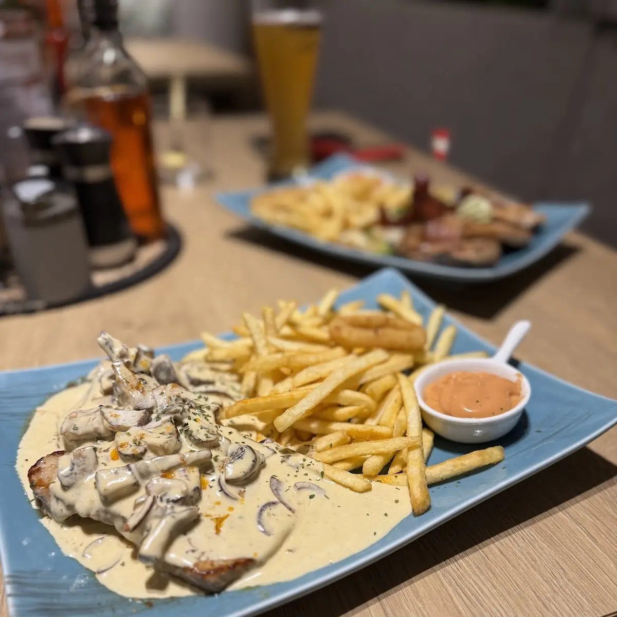 Champignonrahmschnitzel