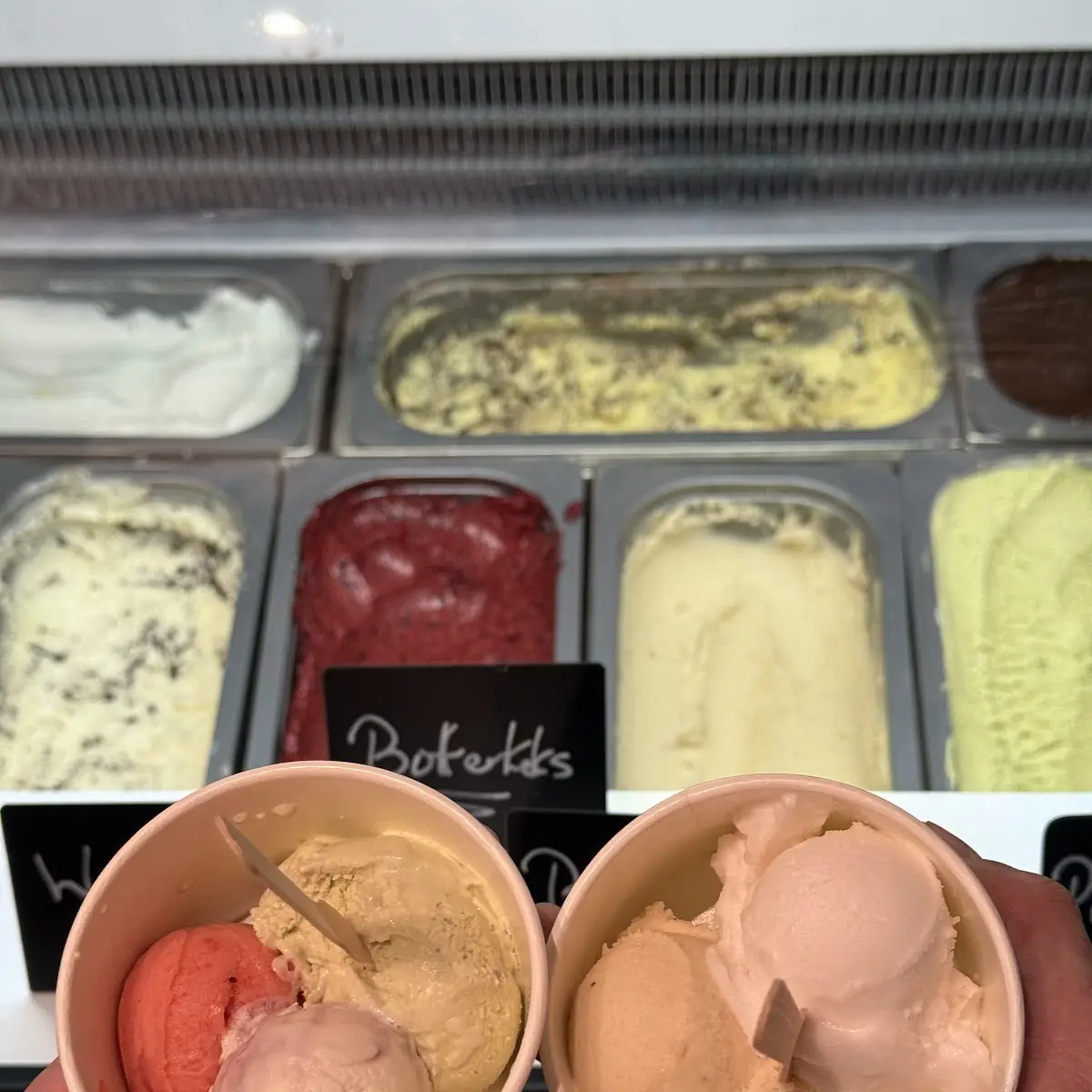 Hausgemachtes Eis