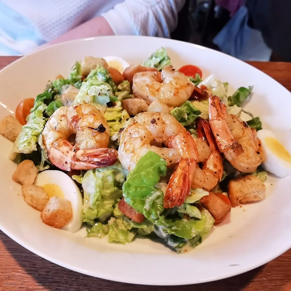 Shrimps Salat
