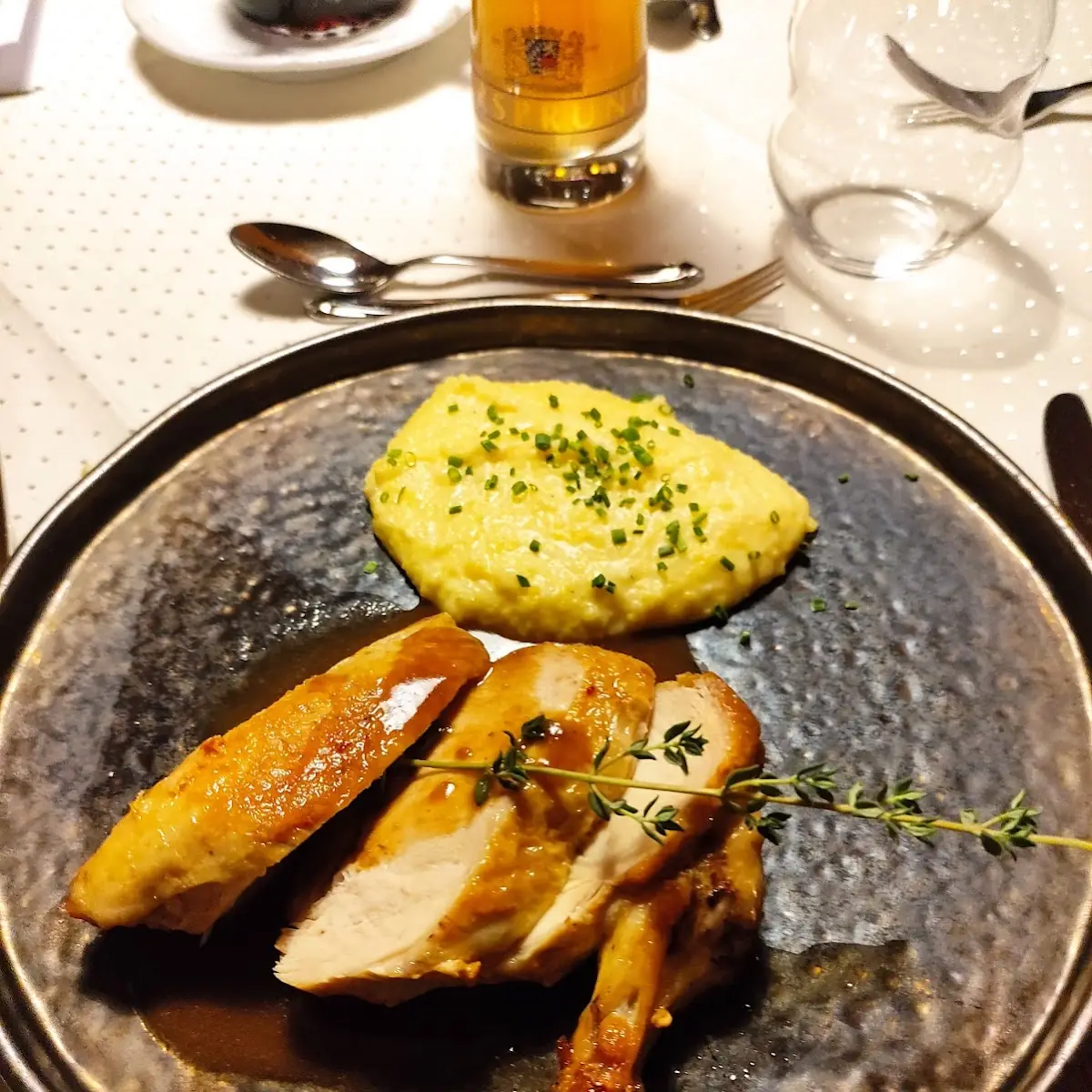 Backhendl Mit Kartoffelmus