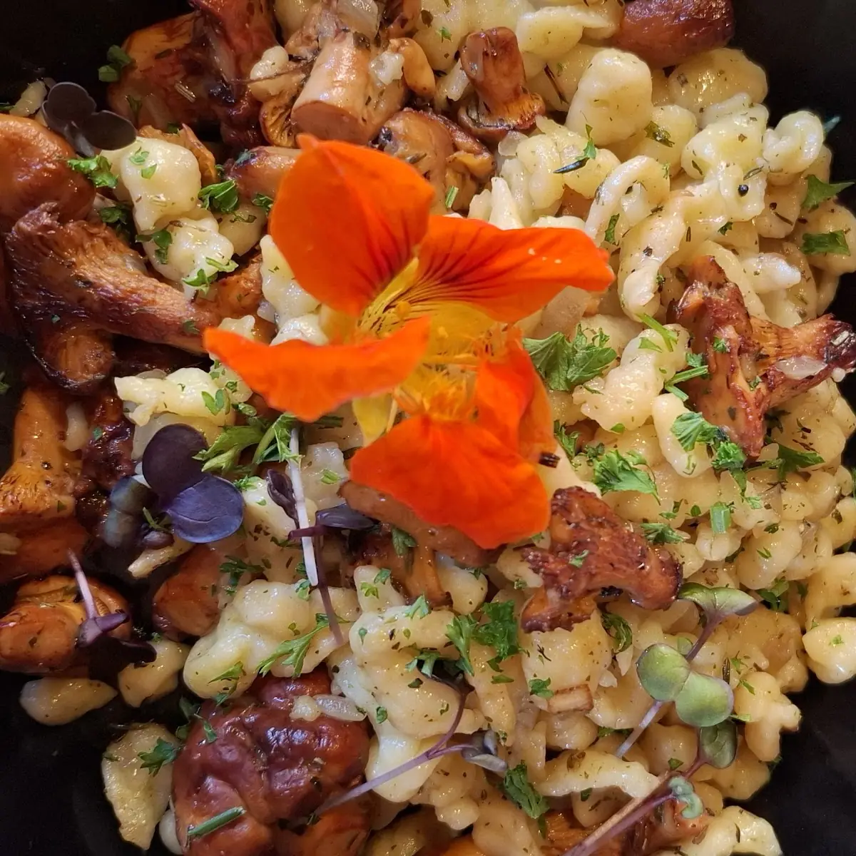 Pfifferlinge Mit Spatzle