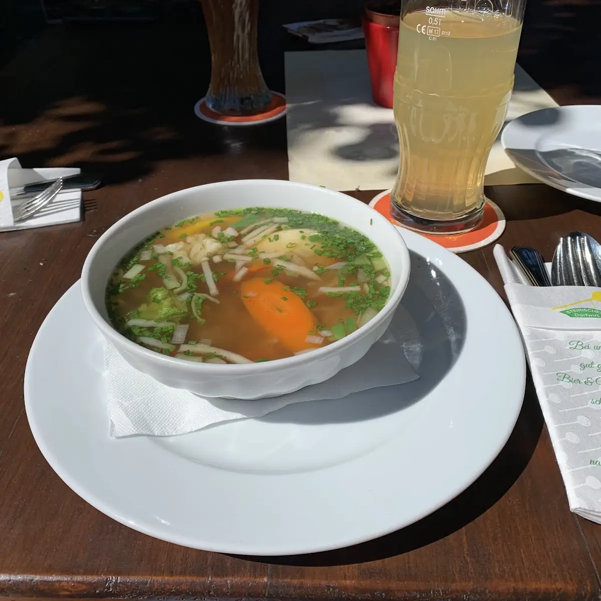 Rindsuppe