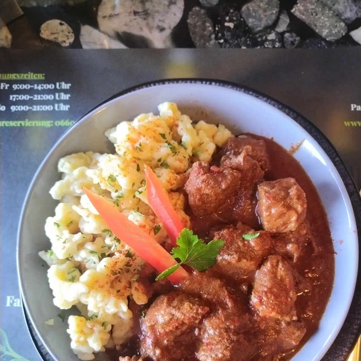 Ungarisches Rindsgulasch