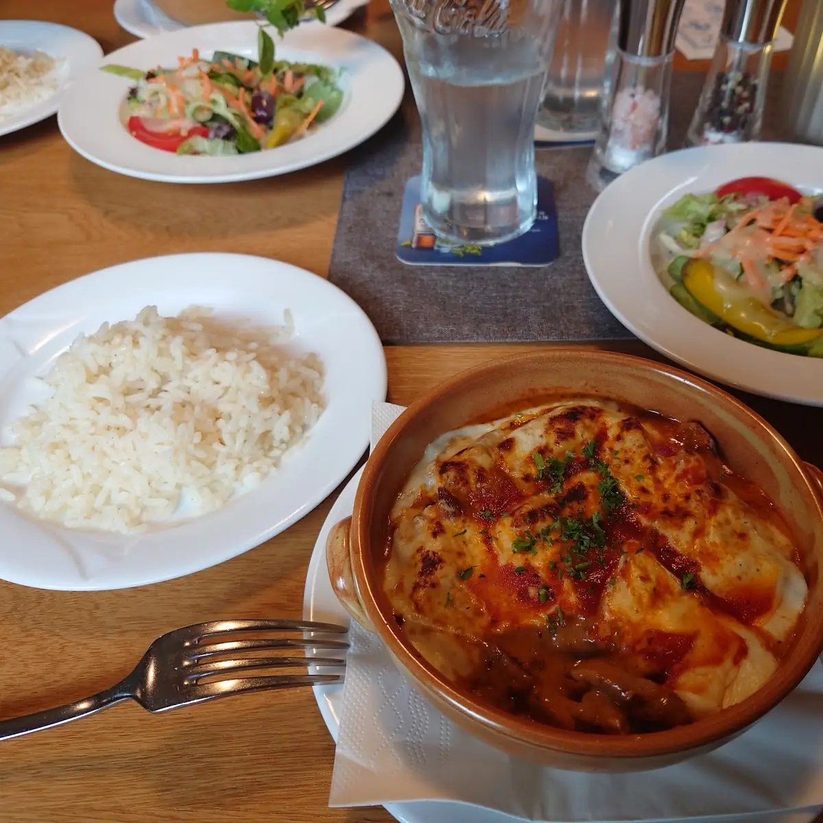 Gyros Überbacken In Metaxasoße