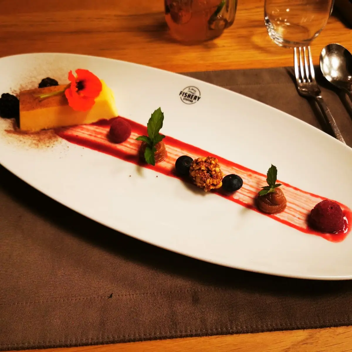 Parfait Von Weißer Schokolade