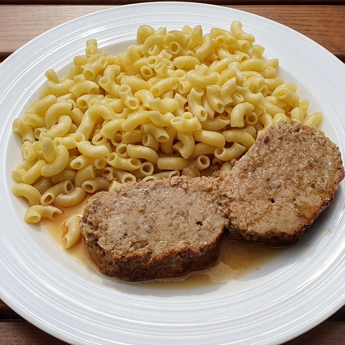 Faschierter Braten Mit Hörnchen
