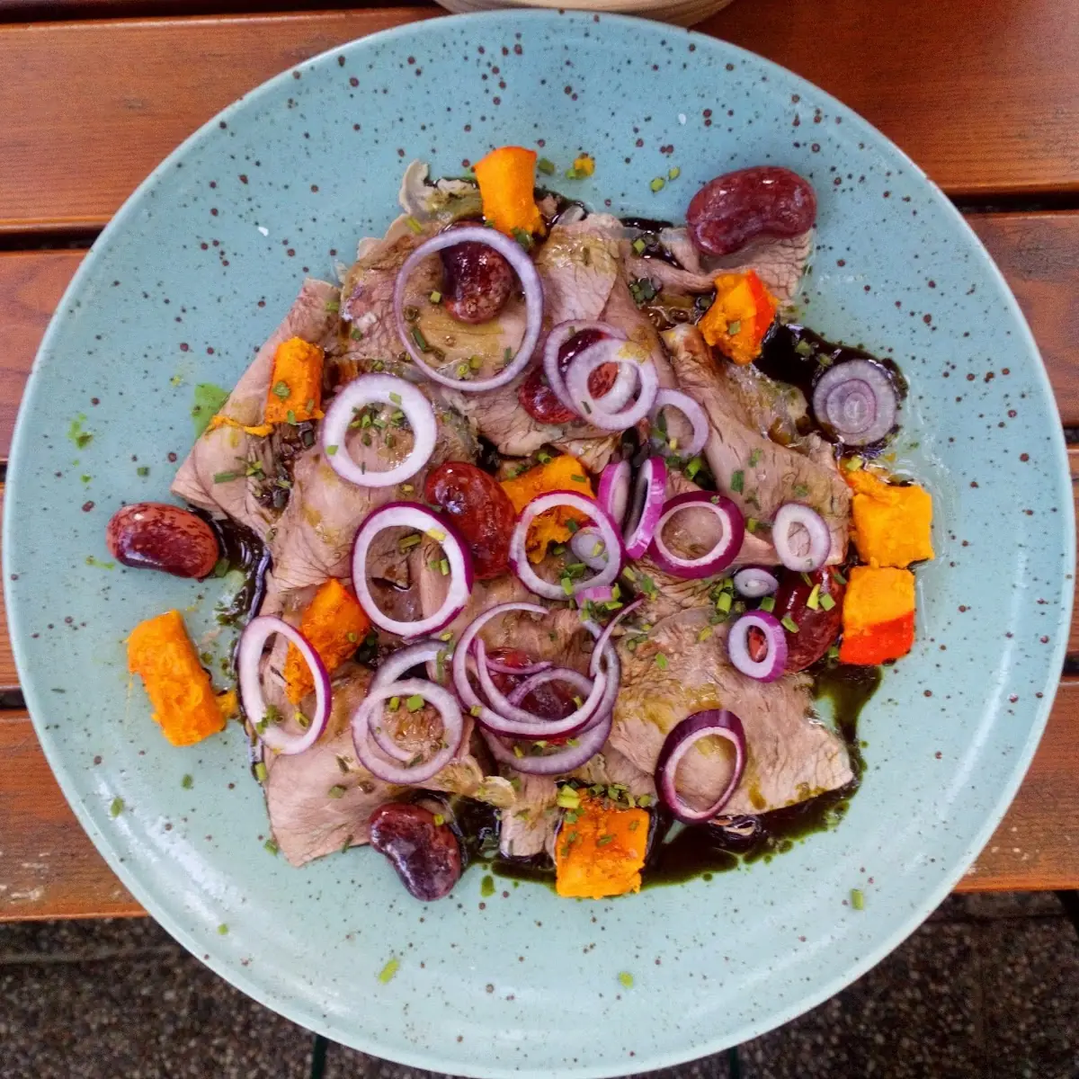 Rindfleisch Salat