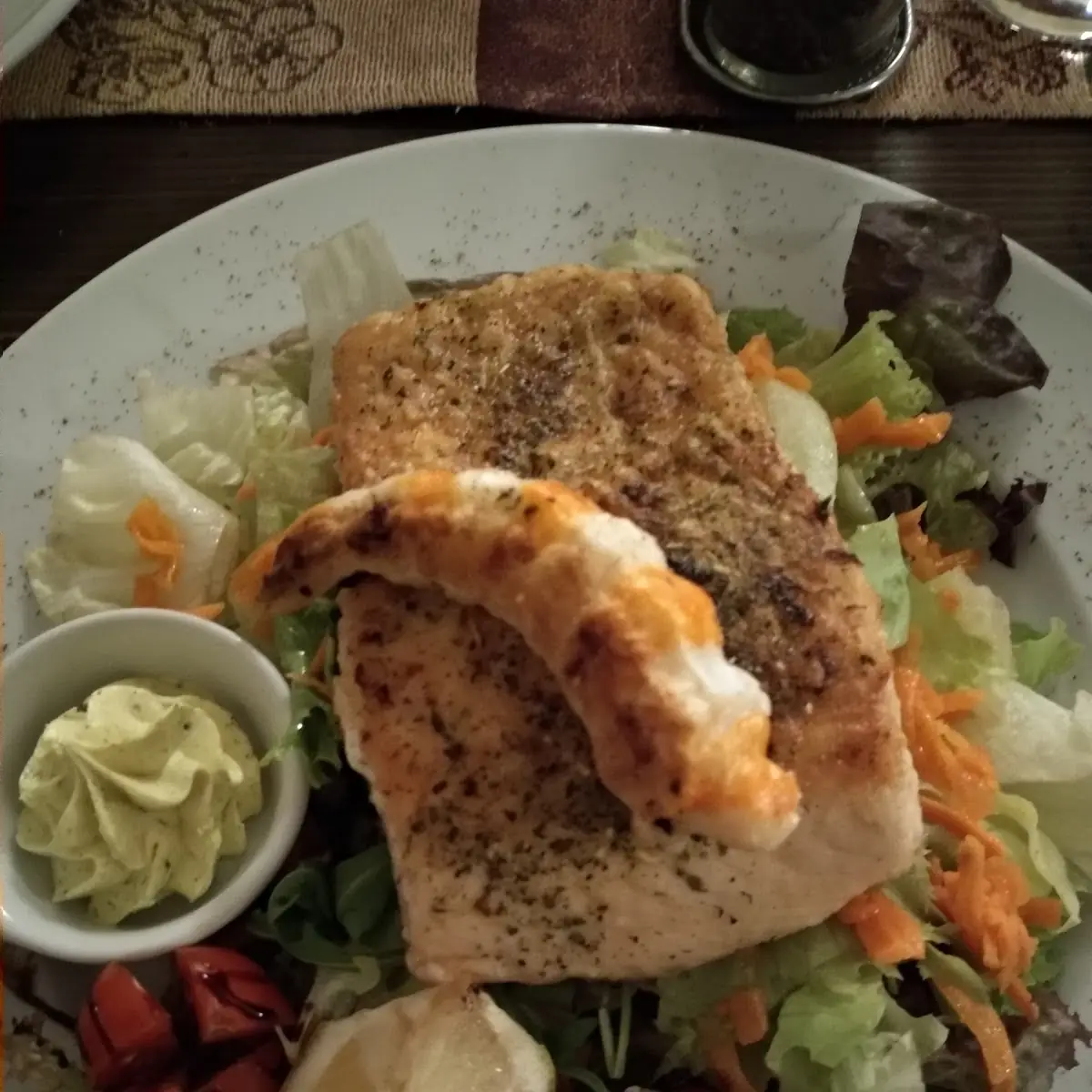 Lachsfilet Vom Grill